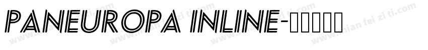 Paneuropa Inline字体转换